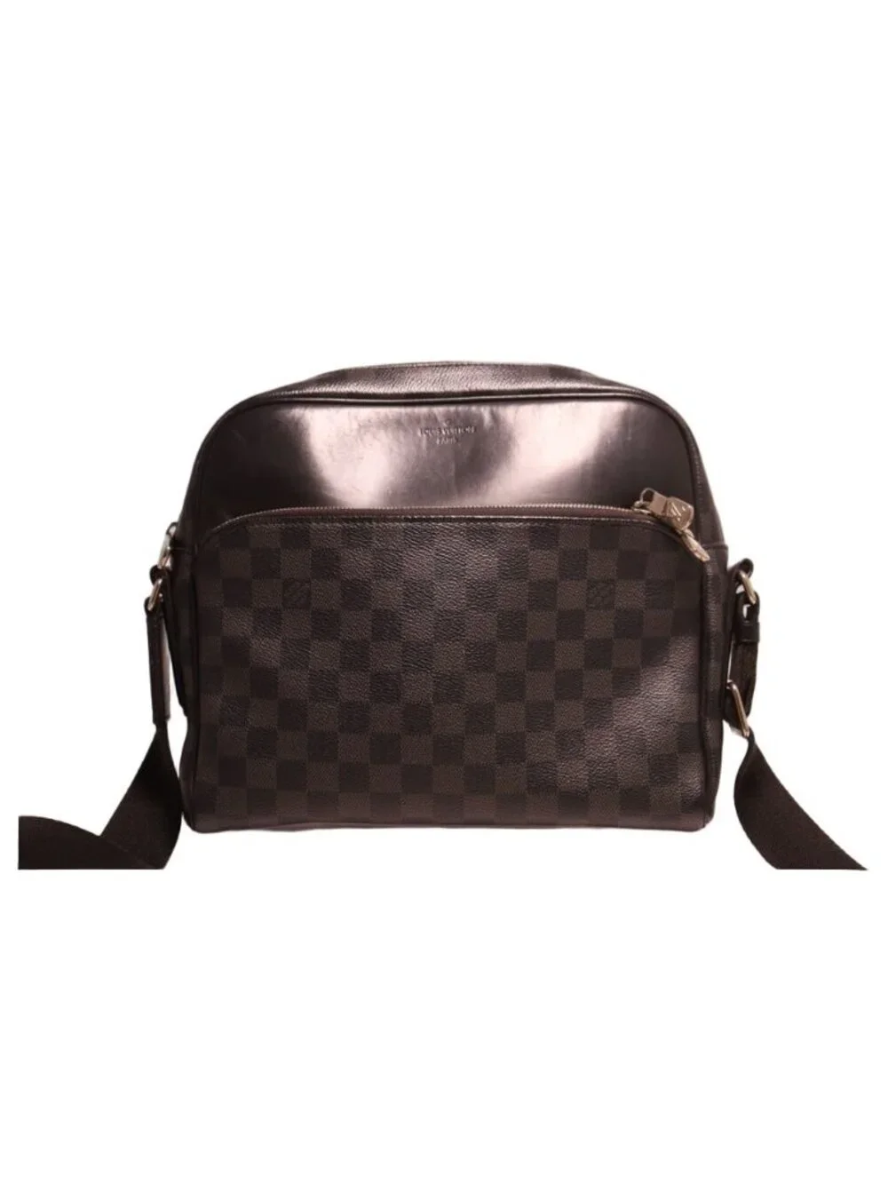 Louis Vuitton Damier Graphite Date PM Shoulder Bag